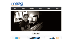 Desktop Screenshot of maagaudio.com